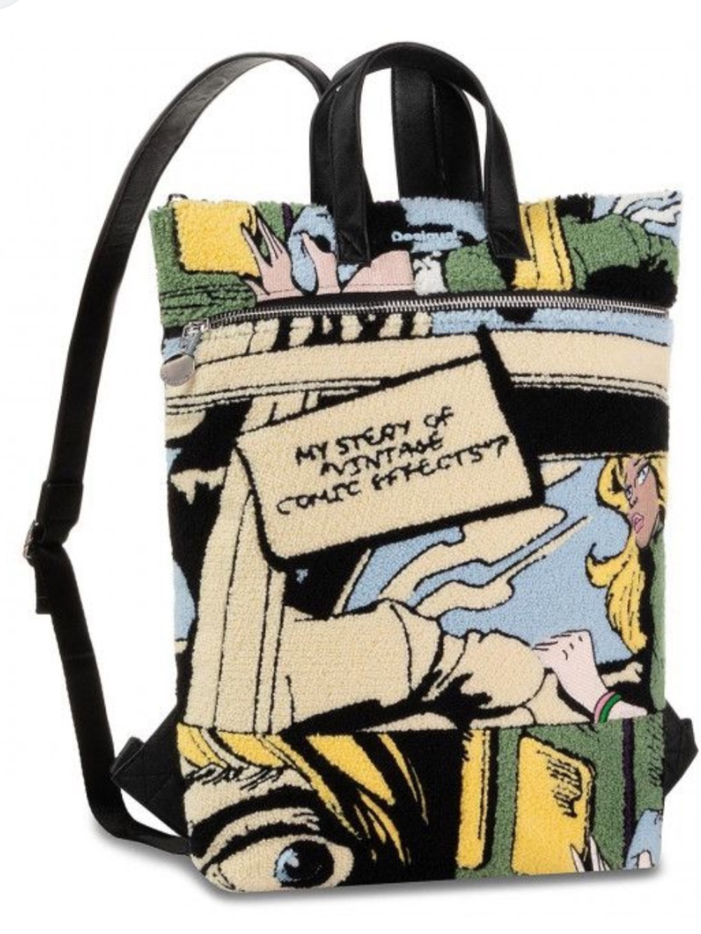 Desigual Pop Comic Book Design Arty Kirby Baza backpack